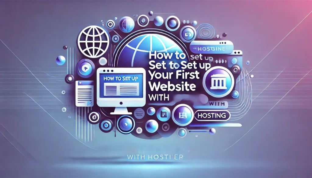 How to Set Up Your First Website with Hostinger